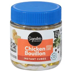 Signature Select Bouillon Cubes Chicken - 3.25 Oz