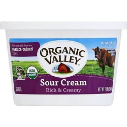 Organic Valley Sour Cream Rich & Creamy - 1 Lb