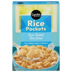 Signature Select Cereal Rice Pockets - 12 Oz