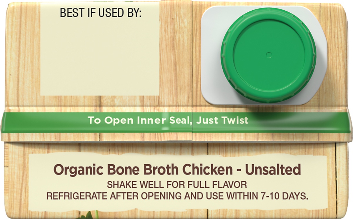 slide 6 of 9, Pacific Organic Bone Broth Chicken, 32 oz