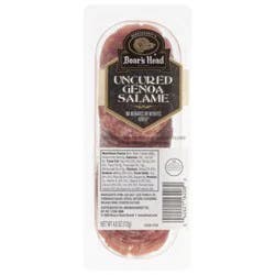 Boars Head Salame Genoa Salame Sliced - 4 Oz