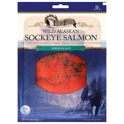 Echo Falls Salmon Sockeye Grav Lox - 4 Oz