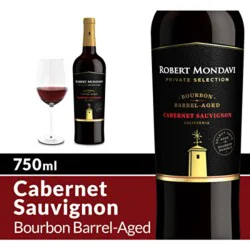 Robert Mondavi Private Selection Bourbon Barrel Aged Cabernet Sauvignon Red Wine - 750 Ml