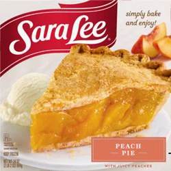 Sara Lee Pie Oven Fresh Peach - 34 Oz