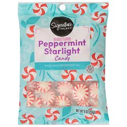 Signature Select Candy Peppermint Starlights - 9 Oz