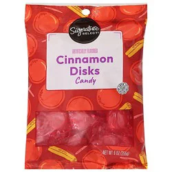 Signature Select Candy Cinnamon Disks - 9 Oz
