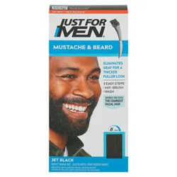 Just For Men M/b/s Brush-In Gel Jet Black - Each