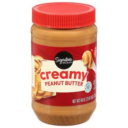 Signature Select Peanut Butter Creamy - 40 Oz