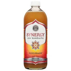 Synergy The Real Kombucha Gingerade - 48 Fl. Oz.