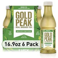 Gold Peak Tea Green Iced - 6-16.9 Fl. Oz.