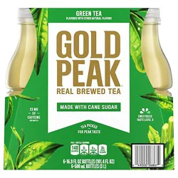 Gold Peak Tea Green Iced - 6-16.9 Fl. Oz.