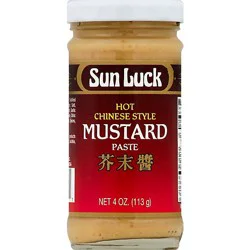 Sunluck Mustard Paste Hot - 4 Oz