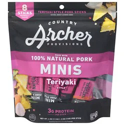 Country Archer Teriyaki Mini Stick - 4 Oz
