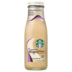 Starbucks Frappuccino Coffee Drink Chilled White Chocolate Mocha - 13.7 Fl. Oz.