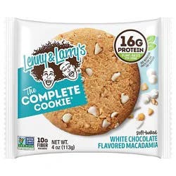 Lenny & Larrys The Complete Cookie White Chocolate Macadamia - 4 Oz