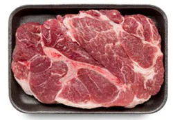 Meat Counter Pork Shoulder Blade Steak Bone In - 2.50 Lb