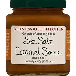 Stonewall Kitchen Sauce Sea Salt Caramel - 12.25 Oz
