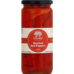 Divina Peppers Roasted Sweet - 17 Oz