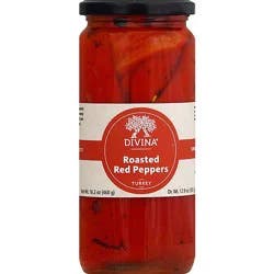 Divina Peppers Roasted Sweet - 17 Oz