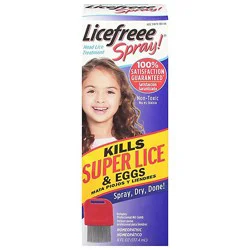 Lice Free Spray Instant Lice Treatment - 6 Oz