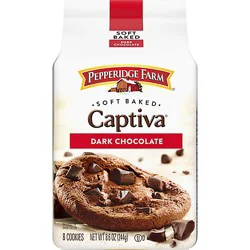 Pepperidge Farm Captiva Dark Chocolate Cookies - 8.6 Oz
