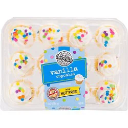 Two Bite Cupcake Vanilla - 10.5 Oz