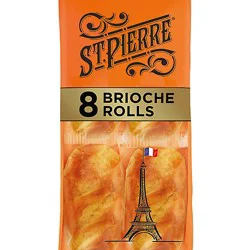 St. Pierre Brioche Rolls 8 Count - Each