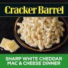 slide 6 of 11, Cracker Barrel Sharp White Cheddar Mac and Cheese Dinner - 14oz, 14 oz