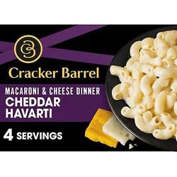 Cracker Barrel Cheddar Havarti Macaroni & Cheese Dinner - 14 Oz