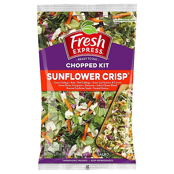 slide 1 of 1, Fresh Express Sunflower Crisp Chopped Salad Kit - 11.1 Oz, 11.1 oz