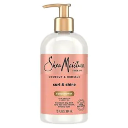 Sheamoisture Conditioner Curl & Shine Conditioner Coconut & Hibiscus - 13 Fl. Oz.