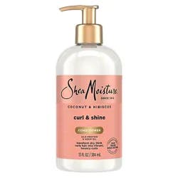 Sheamoisture Conditioner Curl & Shine Conditioner Coconut & Hibiscus - 13 Fl. Oz.
