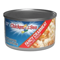 Pacific Pearl Fancy Crabmeat With Leg Pieces - 6 Oz