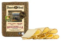 Boar's Head Italian Herb Mozzarella Cheese