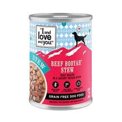 I And Love And You Beef Booyah Stew Wet Dog Food - 13 Oz