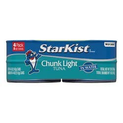 Starkist Tuna Chunk Light In Water - 4-5 Oz