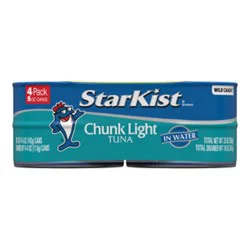 Starkist Tuna Chunk Light In Water - 4-5 Oz