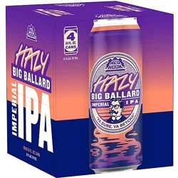 Redhook Hazy Big Ballard Imperial Ipa Cans - 4-16 Fl. Oz.