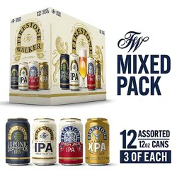 Firestone Walker Crafted Thru Hops Ipa Variety Pack Cans - 12-12 Fl. Oz.