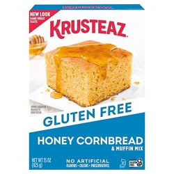 Krusteaz Gluten Free Honey Cornbread & Muffin Mix - 15 Oz