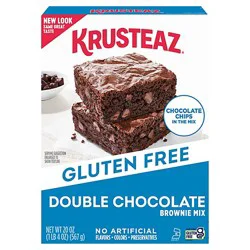 Krusteaz Gluten Free Double Chocolate Brownie Mix - 20 Oz