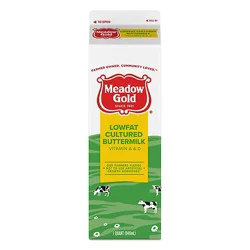 Meadow Gold 1% Lowfat Buttermilk Paper - 1 Quart