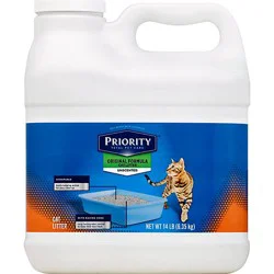 Signature Pet Care Cat Litter Unscented Original Formula - 14 Lb