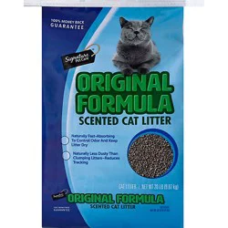 Signature Pet Care Cat Litter Scented Original Formula - 20 Lb