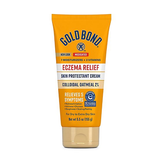 slide 1 of 1, Gold Bond Medicated Eczema Cream - 5.5 Oz, 5.5 oz