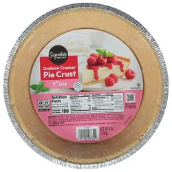 Signature Select Pie Crust Graham Cracker 9 Inch Size - 6 Oz