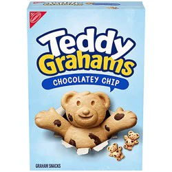 Teddy Grahams Chocolatey Chip Graham Snacks - 10 Oz