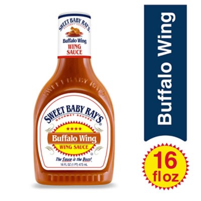 slide 1 of 1, Sweet Baby Rays Sauce Wing Buffalo Wing - 16 Fl. Oz., 16 fl oz