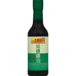 Lkk Less Sodium Soy Sauce - 15 Oz