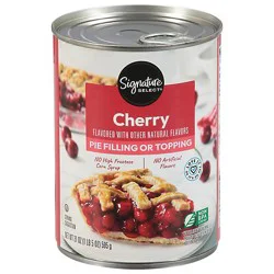 Signature Select Pie Filling Or Topping Cherry - 21 Oz